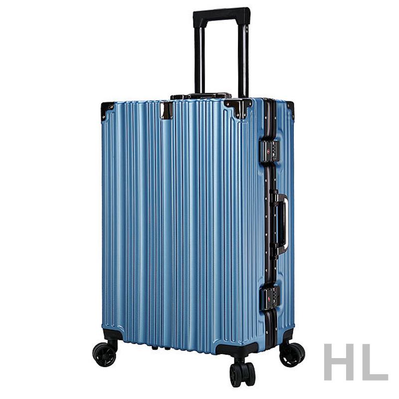 HL 行李箱20寸密碼箱硬箱24拉桿箱女高級感靜音防震萬向輪男26大容量