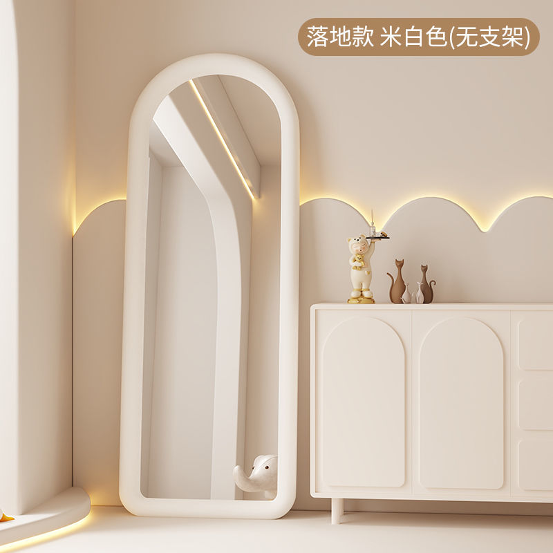 工廠直銷 鏡子 立鏡 穿衣鏡 全身鏡 鏡子 化妝鏡高顏值宿舍梳妝鏡女新款歐式鏡子家用穿衣鏡高級防爆落地鏡特惠/開立發票 全館八折 售後八折 特價 m1218