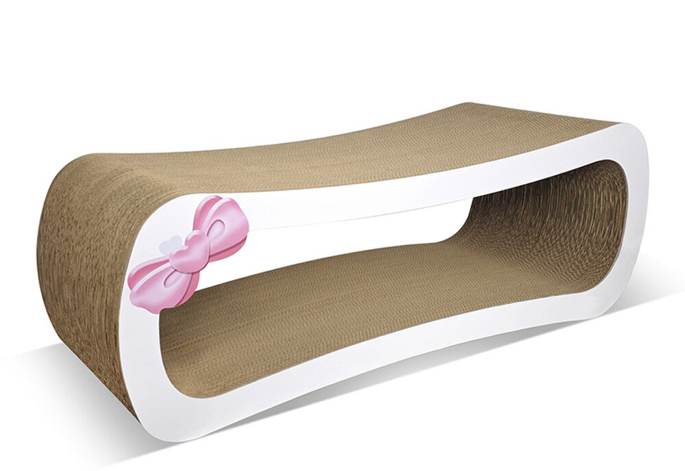 【台灣現貨】超長白色蝴蝶結貓咪鈴鐺玩具 加強芯承重強貓抓板 多貓肥貓無憂超大磨爪板 咖啡色貓咪貓窩 貓咪榻榻米 9