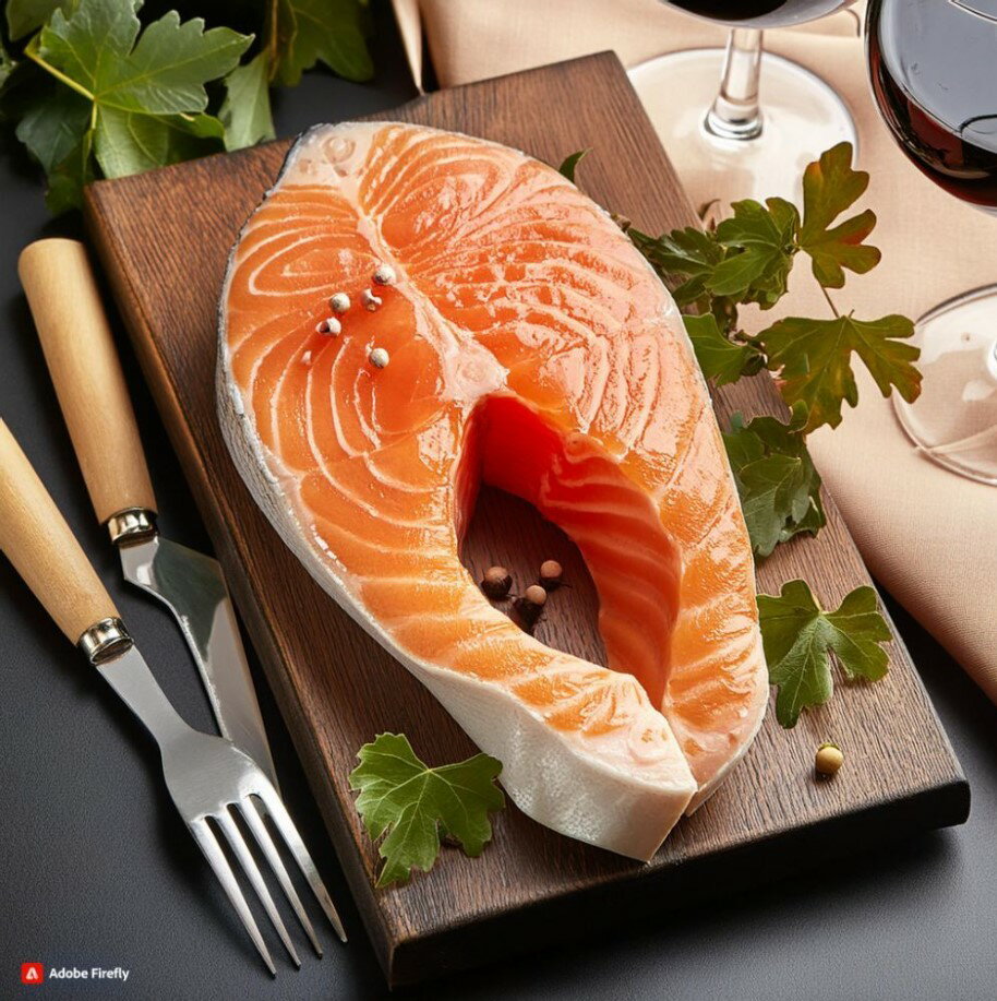 冷凍鮭魚厚切片14P【每片淨重335公克】產地智利 《大欣亨》B171017