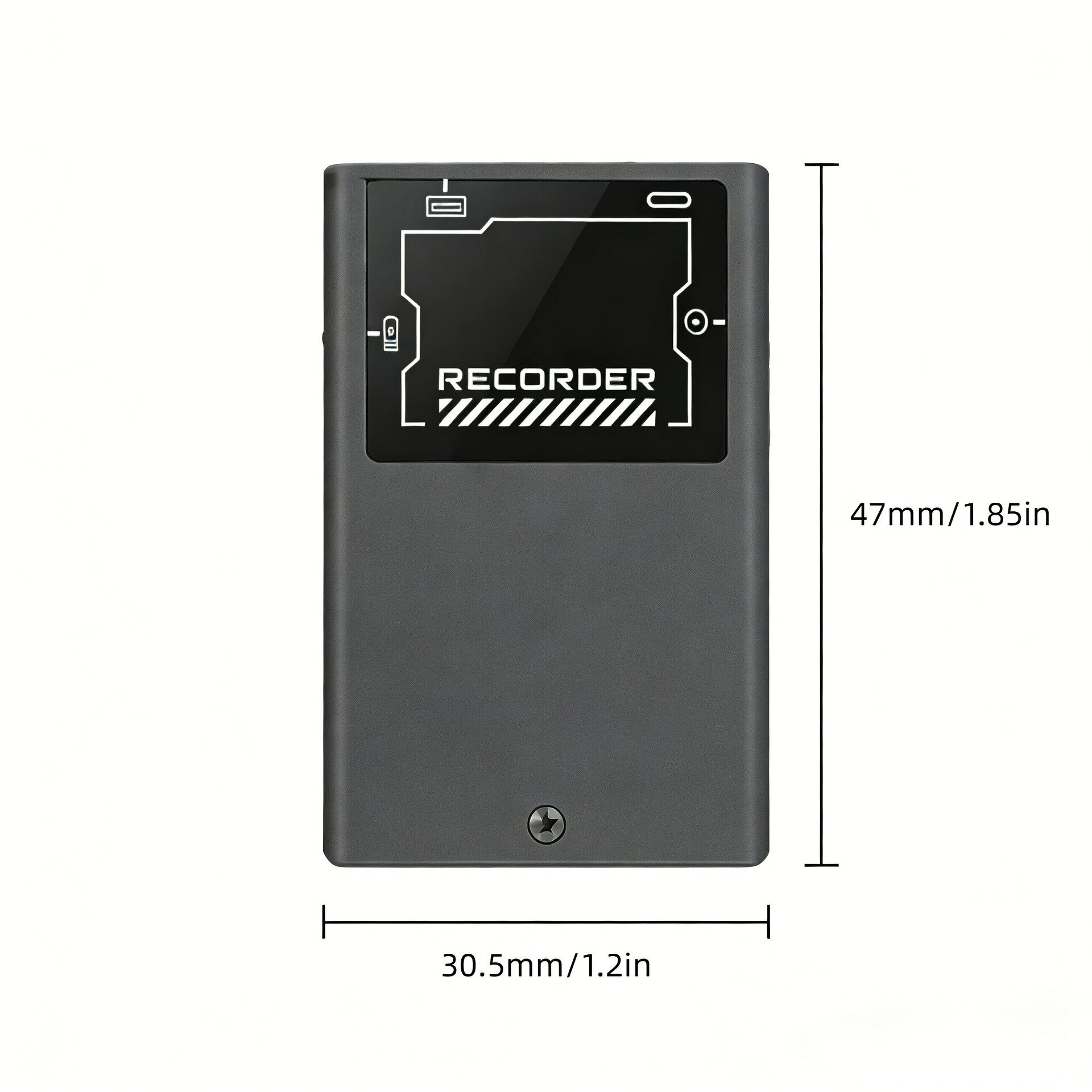 錄音筆爆品跨境線下M15mp3降噪聲控機 ai智能降噪聲控MP3播放器錄【北歐家居生活】