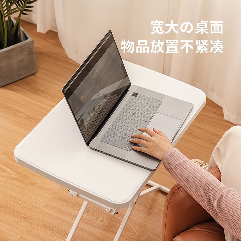 免運 折疊桌 升降桌 電腦桌 書桌 學習桌 小桌子 可升降電腦桌休閑家用簡易臥室書桌小戶型宿舍學習辦公小桌子 八折下殺 特價出 快速出貨