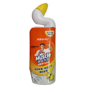 威猛先生 浴廁清潔劑-清新檸檬 750ml【康鄰超市】