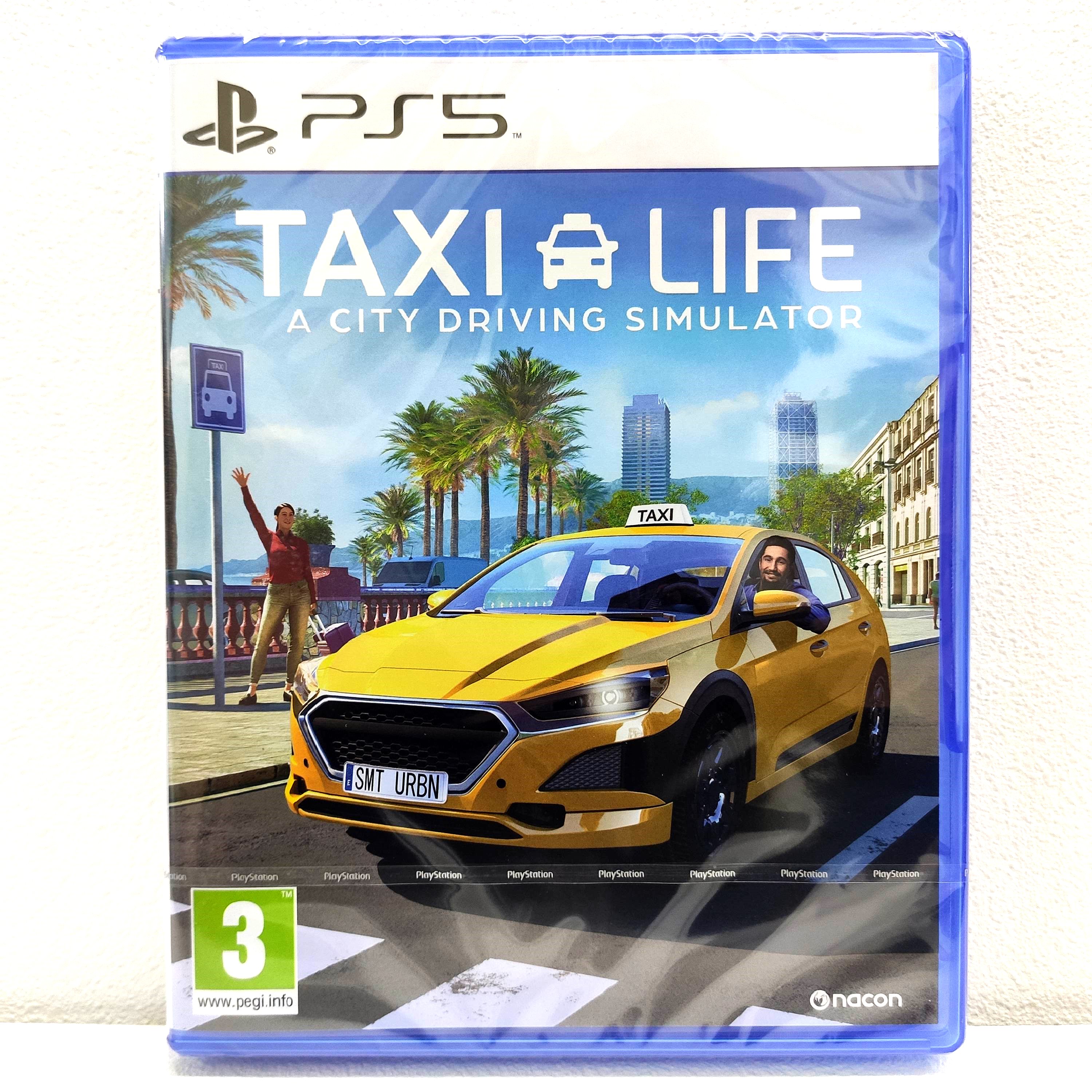 PS5 計程車生活 城市駕駛模擬器 Taxi Life A City Driving Simulator 中文版