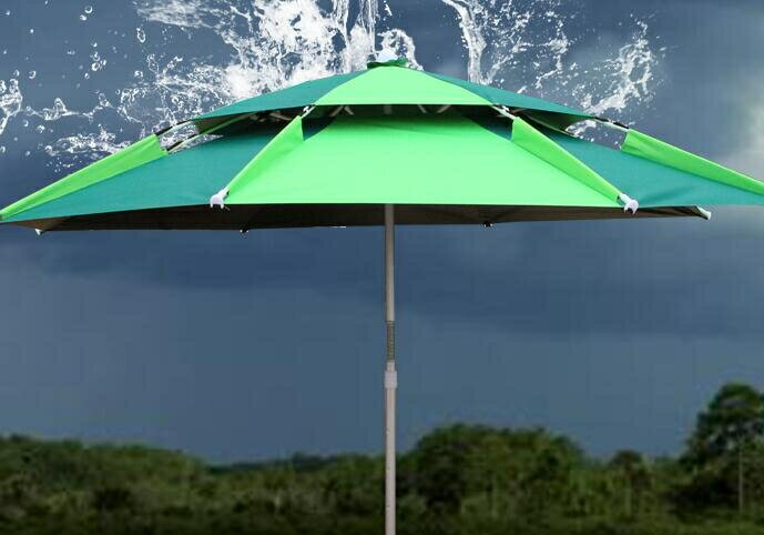 戴威營釣魚傘大釣傘2.2米萬向加厚防曬防雨三摺疊垂戶外遮陽雨傘