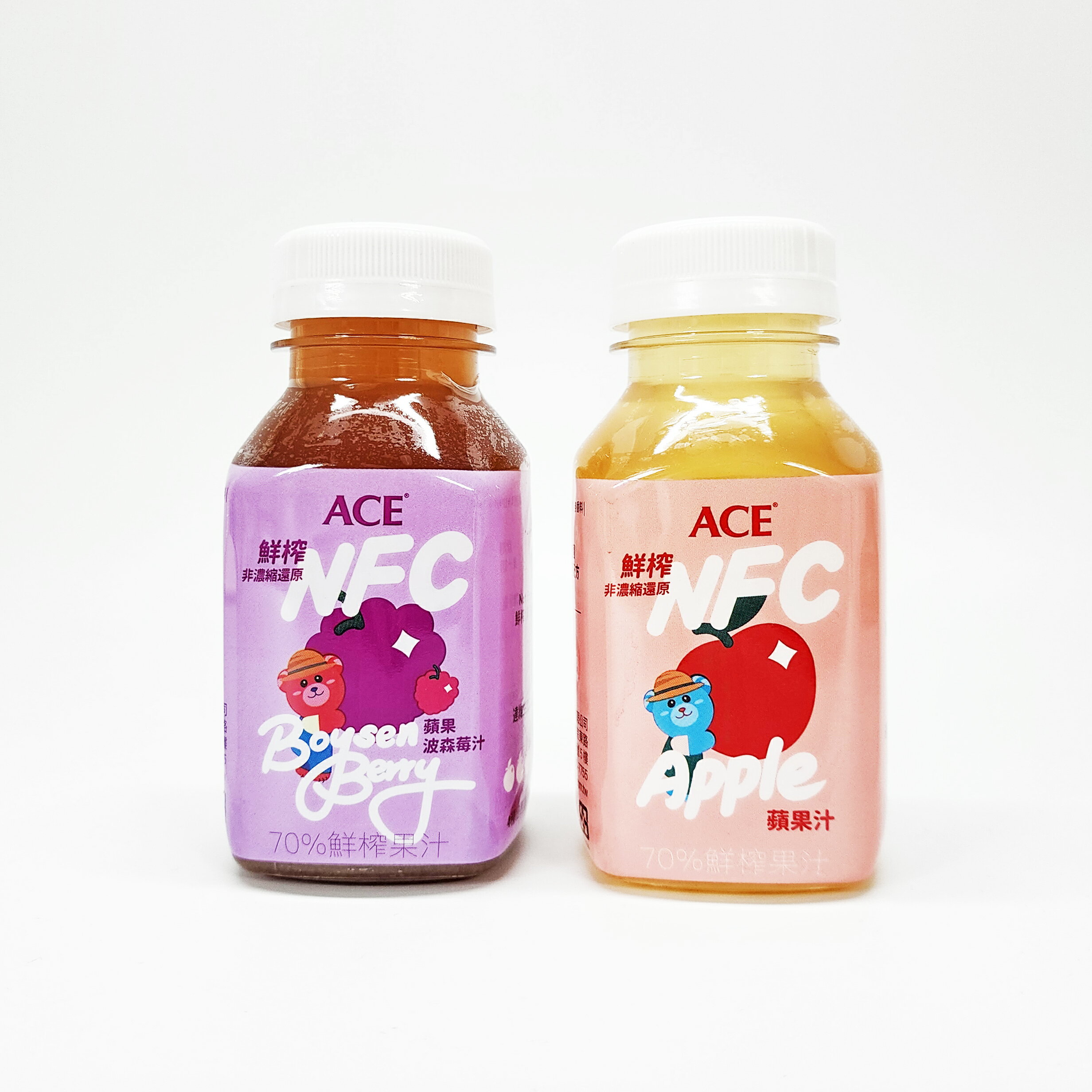 ACE 鮮榨 NFC Juice 蘋果口味/蘋果波森莓