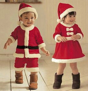 ✤宜家✤兒童聖誕節表演服裝 男女童聖誕節可愛服裝 (男童+女童) 大