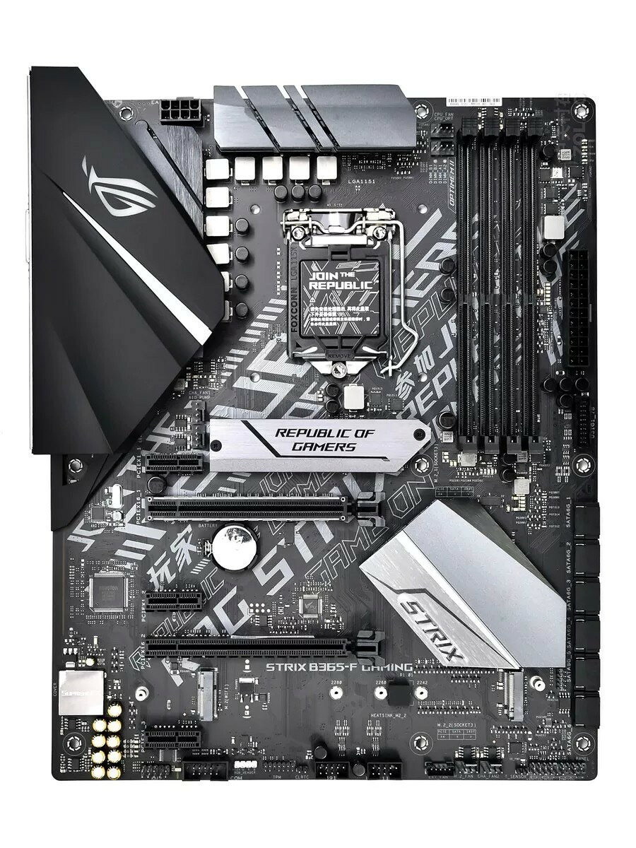 華碩ROG STRIX B365-F主機板 現貨批發 電競遊戲主機板 支援9代處理器 工作室電腦店首選