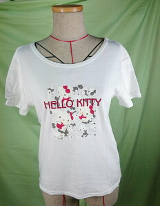 【震撼精品百貨】Hello Kitty 凱蒂貓 白T 3D KITTY 震撼日式精品百貨