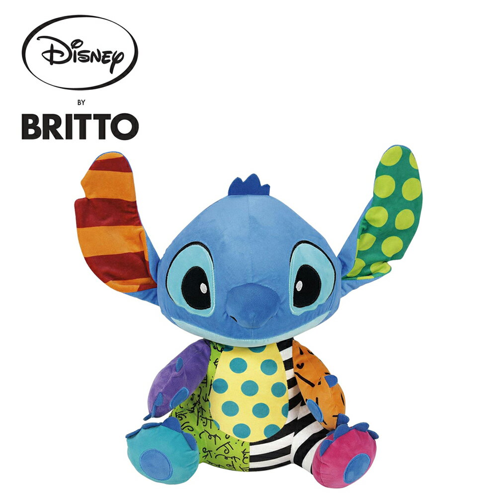 【正版授權】Enesco Britto 史迪奇 絨毛玩偶 42cm 娃娃 玩偶 星際寶貝 Stitch 迪士尼 - 420735