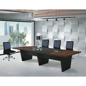 【 IS空間美學】歐卡拉大理胡桃鐵灰會議桌(2023-B-149-1) 辦公桌/會議桌/辦公家具