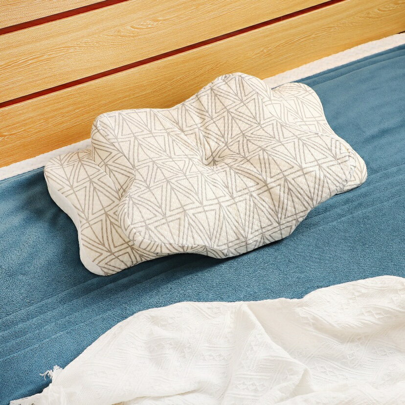 睡眠枕 頸椎枕頭 記憶枕 可拆洗護頸椎助睡眠人體工學枕芯專用記憶棉枕『ZW5895』