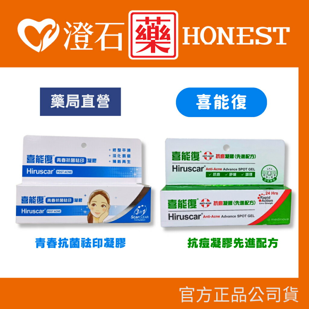 現貨 官方正品 喜能復 青春抗菌祛印凝膠 抗痘凝膠先進配方10g 澄石藥局