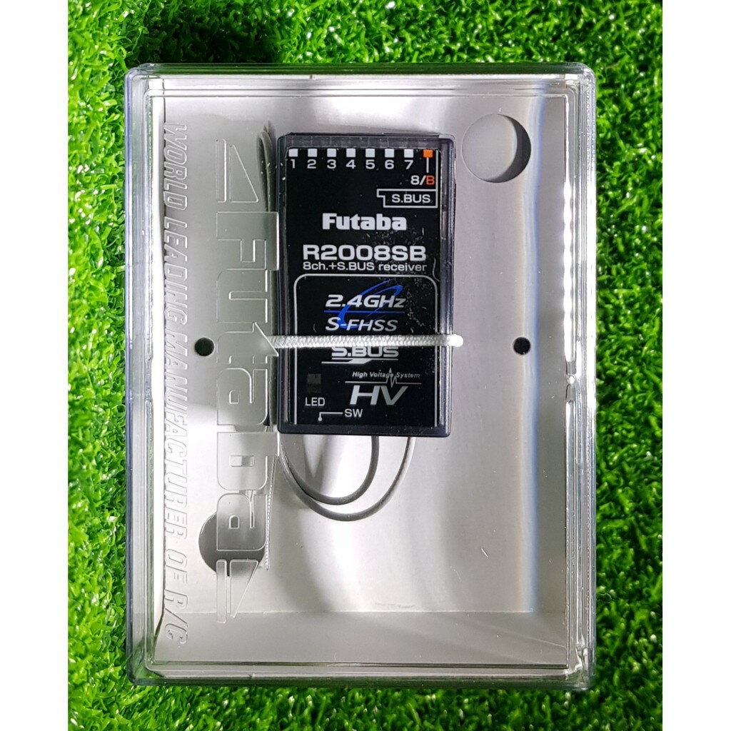 【車車共和國 】FUTABA 雙葉 R2008SB 2.4G 8動 接收機(S-FHSS)  公司貨 (飛機、直昇機)