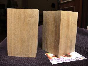 金絲楠木印章(大號70mm章料) 碳化木篆刻印料木雕印璽木質方章