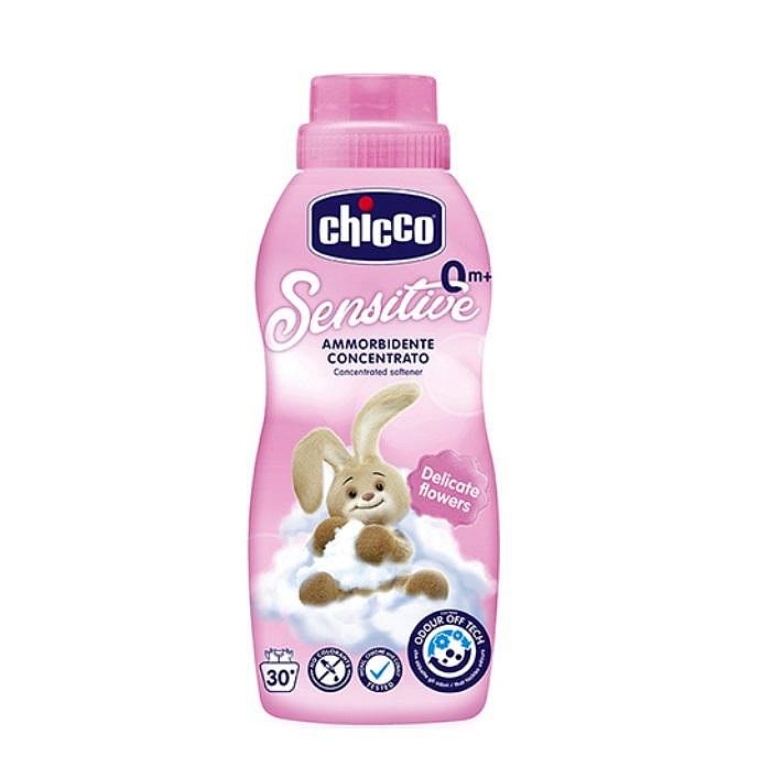 Chicco 超濃縮嬰兒衣物柔軟精750ml (粉-精緻花香CHA672942) 99元(超商最多6罐