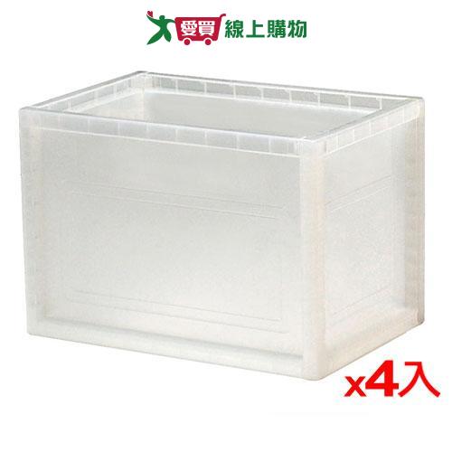 樹德 巧拼收納箱 本透 KD-2619【4件超值組】【愛買】