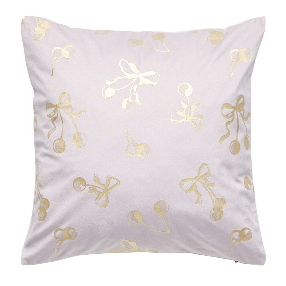 【DECO HOME商品】抱枕套 GLITTER CHERRY PU(DH) NITORI宜得利家居