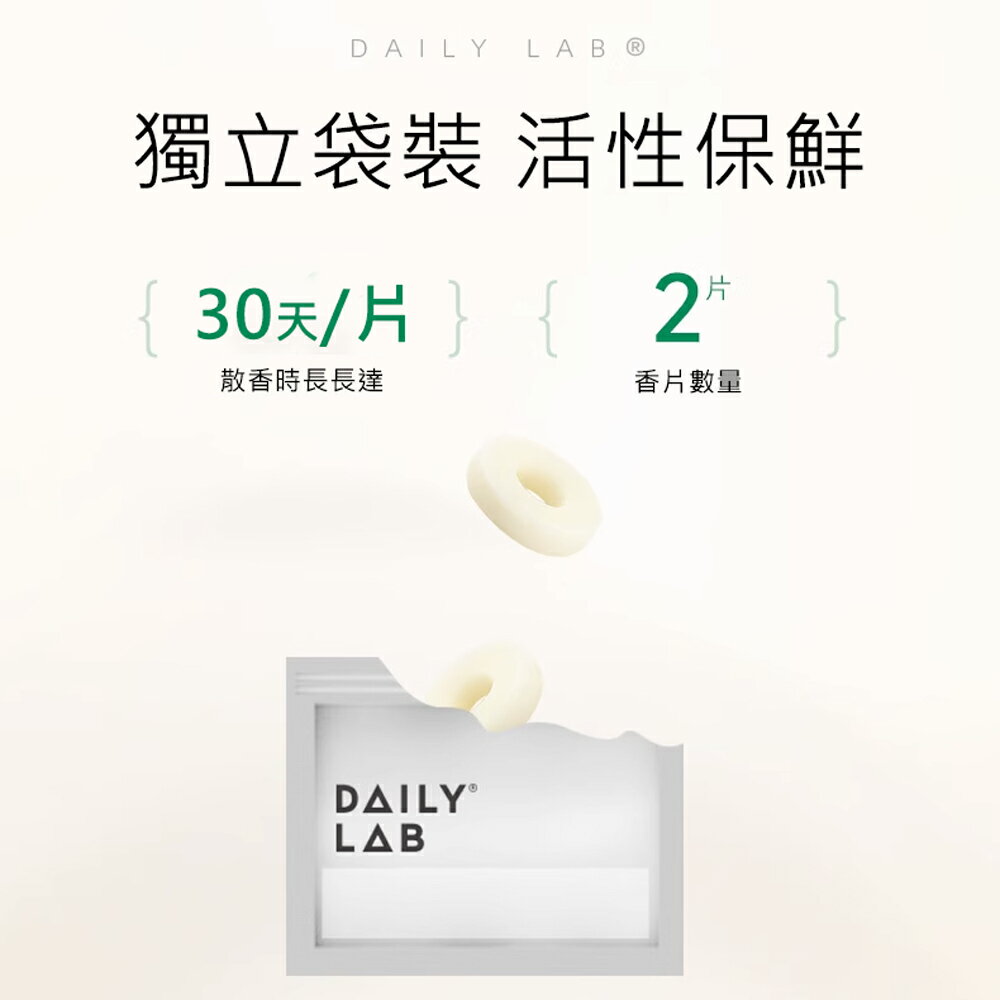 Daily Lab LQ 360°系列車載香氛香片補充包(兩片裝) 7