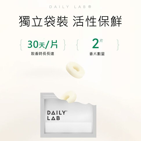 Daily Lab LQ 360°系列車載香氛香片補充包(兩片裝) 7