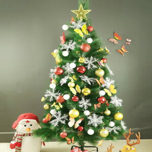松針圣誕樹裝飾家用擺件酒店商場布置圣誕節日1.21.51.82.1米套餐