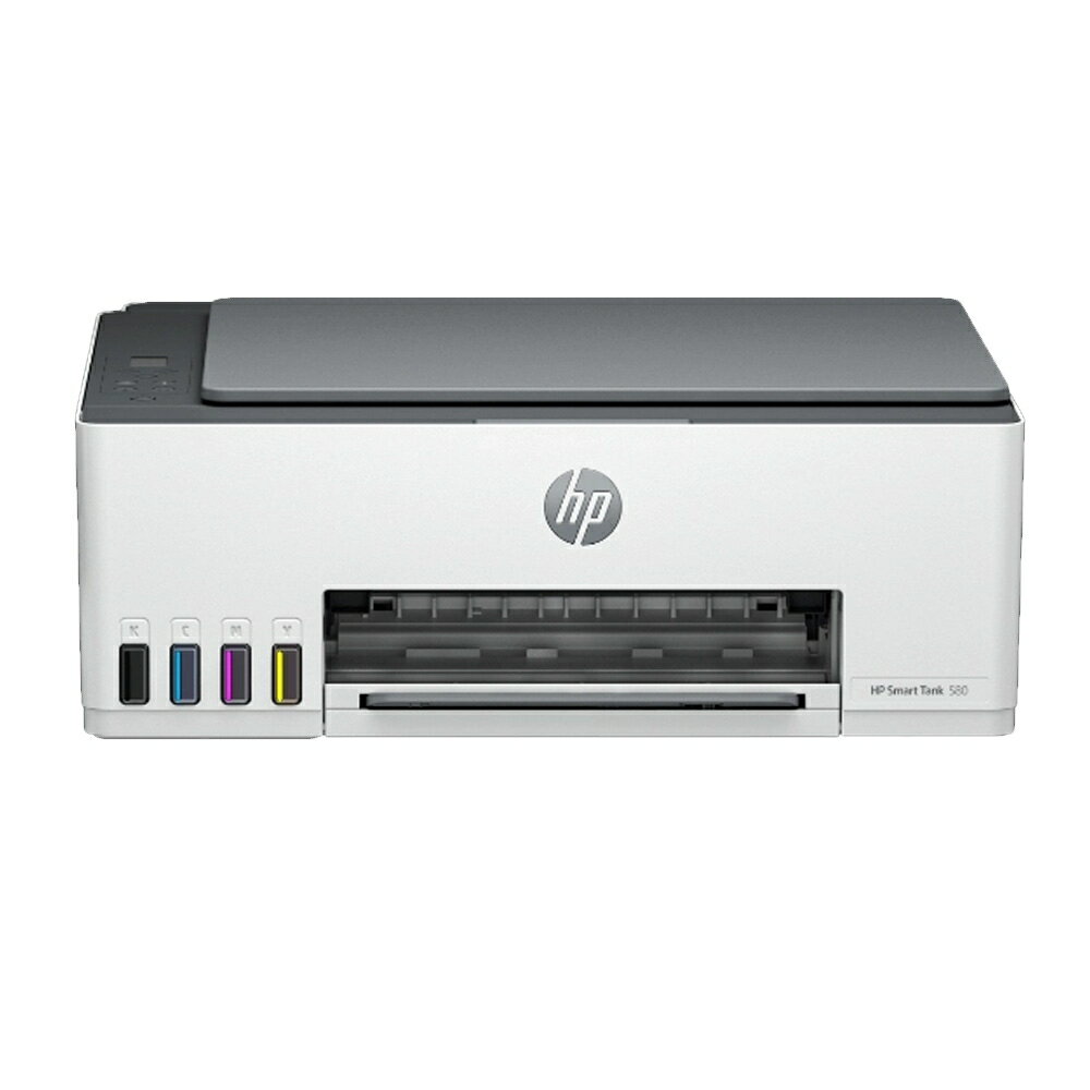 【內有活動方案】 HP Smart Tank 580 彩色無線連供噴墨印表機【列印/影印/掃描/WIFI】