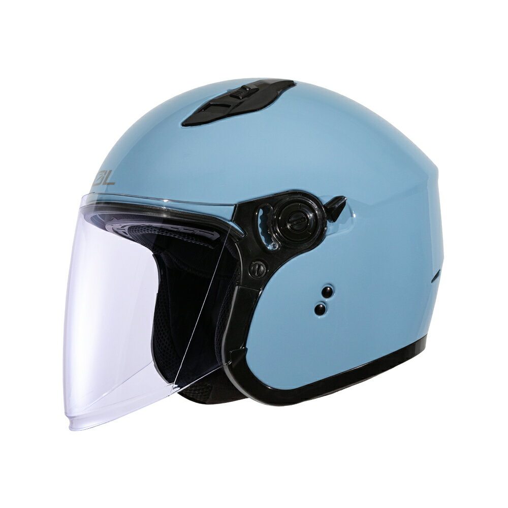【SOL Helmets】SO-12開放式安全帽 (素色_亞麻藍) ｜ SOL安全帽官方商城