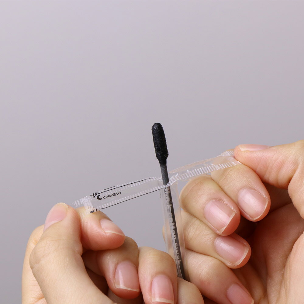 日本原裝 SANYO 山洋 黑粘著棉花棒20支入(袋裝) 8