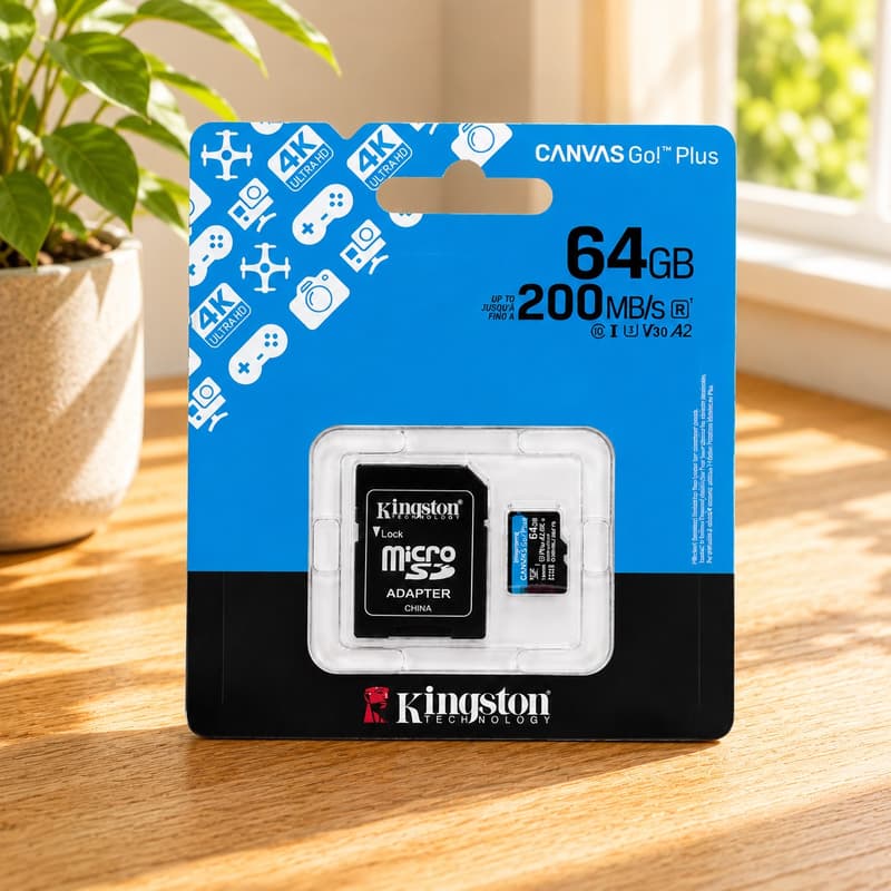 【中壢-水世界】Kingston 金士頓 MICRO【A2 64G 讀取200MB/s】TF U3 V30 台灣製