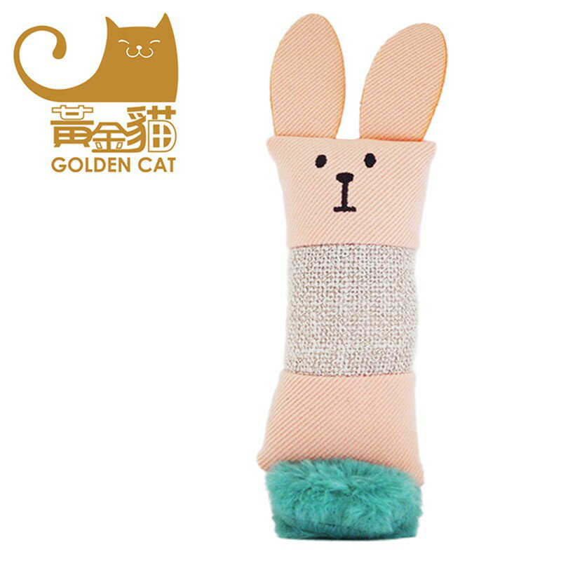 【Golden Cat黃金貓】貓草粉紅兔貓玩具 貓草 貓玩具 貓薄荷