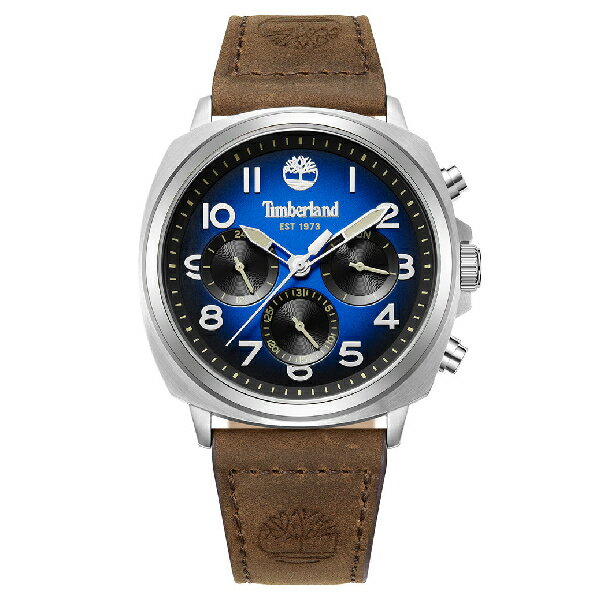 Timberland 天柏嵐  TDWGB0042007  三眼多功能腕錶 藍x棕  43.5mm｜樂天全館特惠中★指定刷卡回饋10%