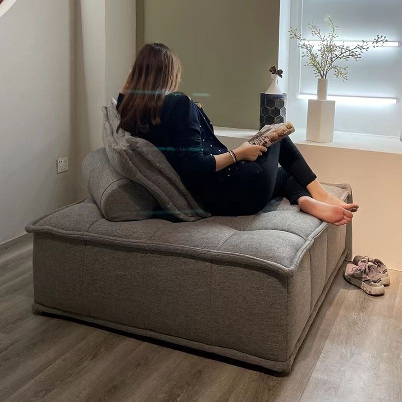 方塊懶人沙發 組合 意式網紅小戶型客廳 單人科技佈藝直排沙發