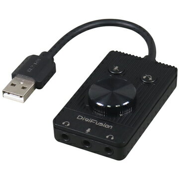 (可詢問訂購)DigiFusion伽利略 USB52B USB2.0 音效卡(雙耳機+麥克風+調音+靜音)