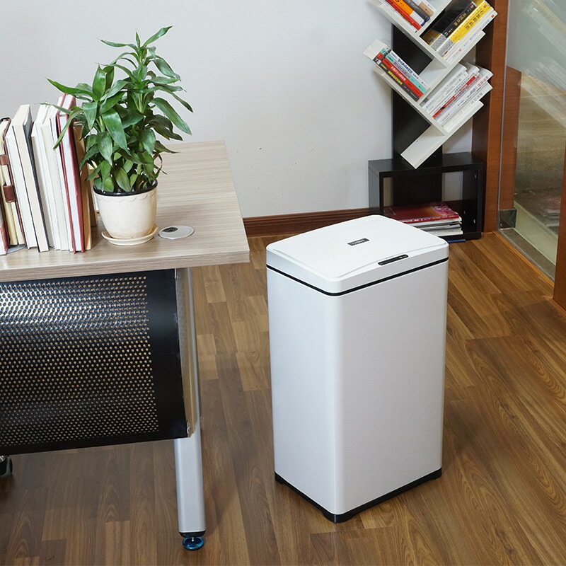 智慧垃圾桶30L感應垃圾桶家用廚房大號商用全自動創意桶廠家批發