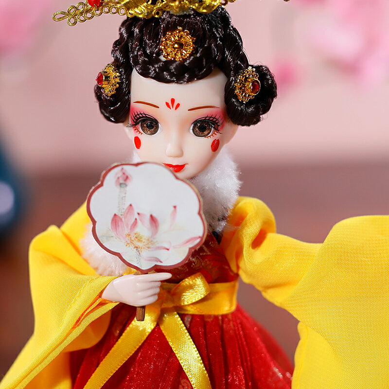 京劇絹人娃娃 大唐不夜城不倒翁小姐姐 網紅小姐姐手辦西安紀念品