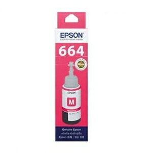 EPSON T6643/C13T664300原廠紅色墨水 適用:L120/L220/L350/L365/L455/L565