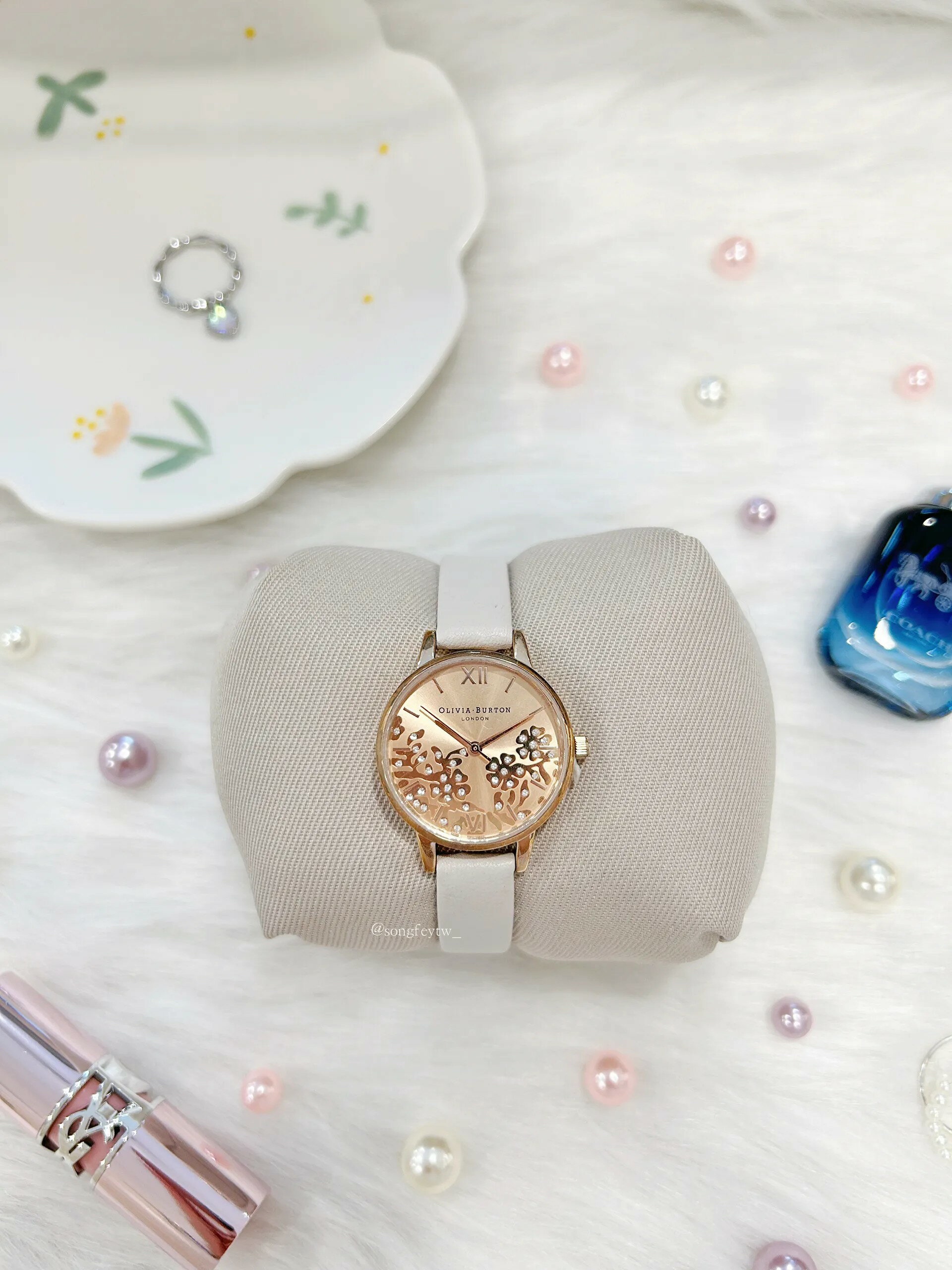 美國代購🇺🇸台灣現貨Olivia Burton 女款皮帶手錶| songfey頌霏精品| 樂天市場Rakuten