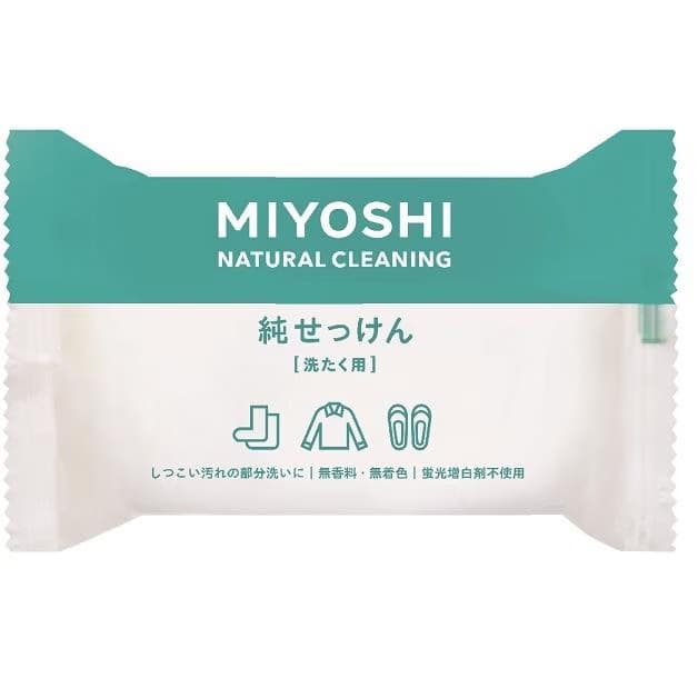 MiYOSHi 純.洗衣去污皂 無添加 190g