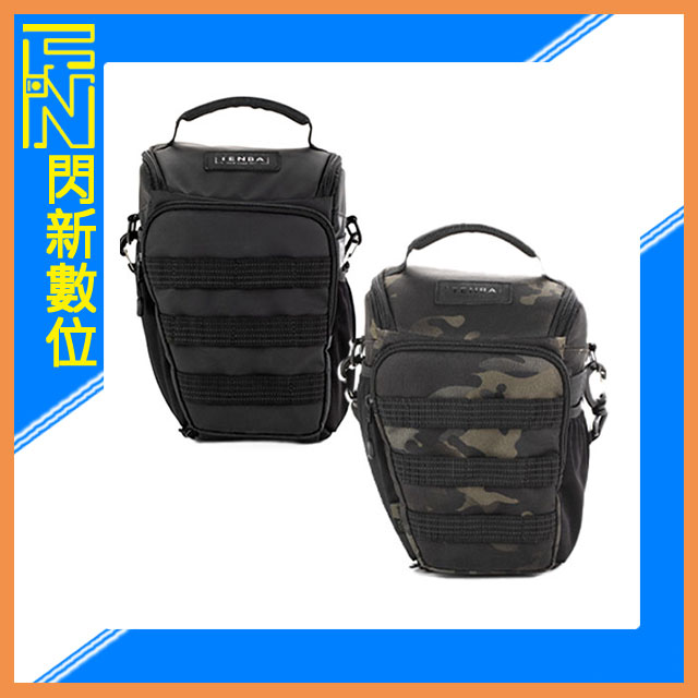 TENBA Axis V2 4L Top Loader 二代 軸戰術 單槍包 可伸縮擴充 單肩攝影包 黑色/迷彩黑(公司貨)