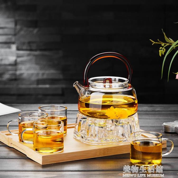 玻璃茶壺套裝耐高溫加厚單壺家用茶水分離過濾小號泡茶壺功夫茶具