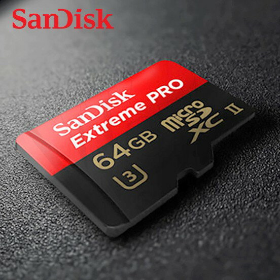 SANDISK 64G Extreme PRO UHS-II micro SDXC 記憶卡 + USB 3.0 讀卡機