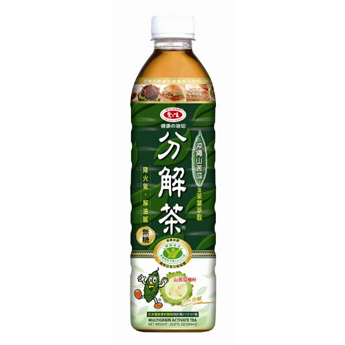 愛之味分解茶590mlx24入/箱