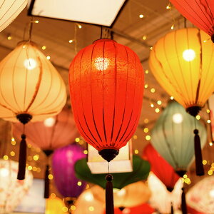 越南燈籠異形戶外街景裝飾創意新年布置古風戶外防水冬瓜燈籠掛件