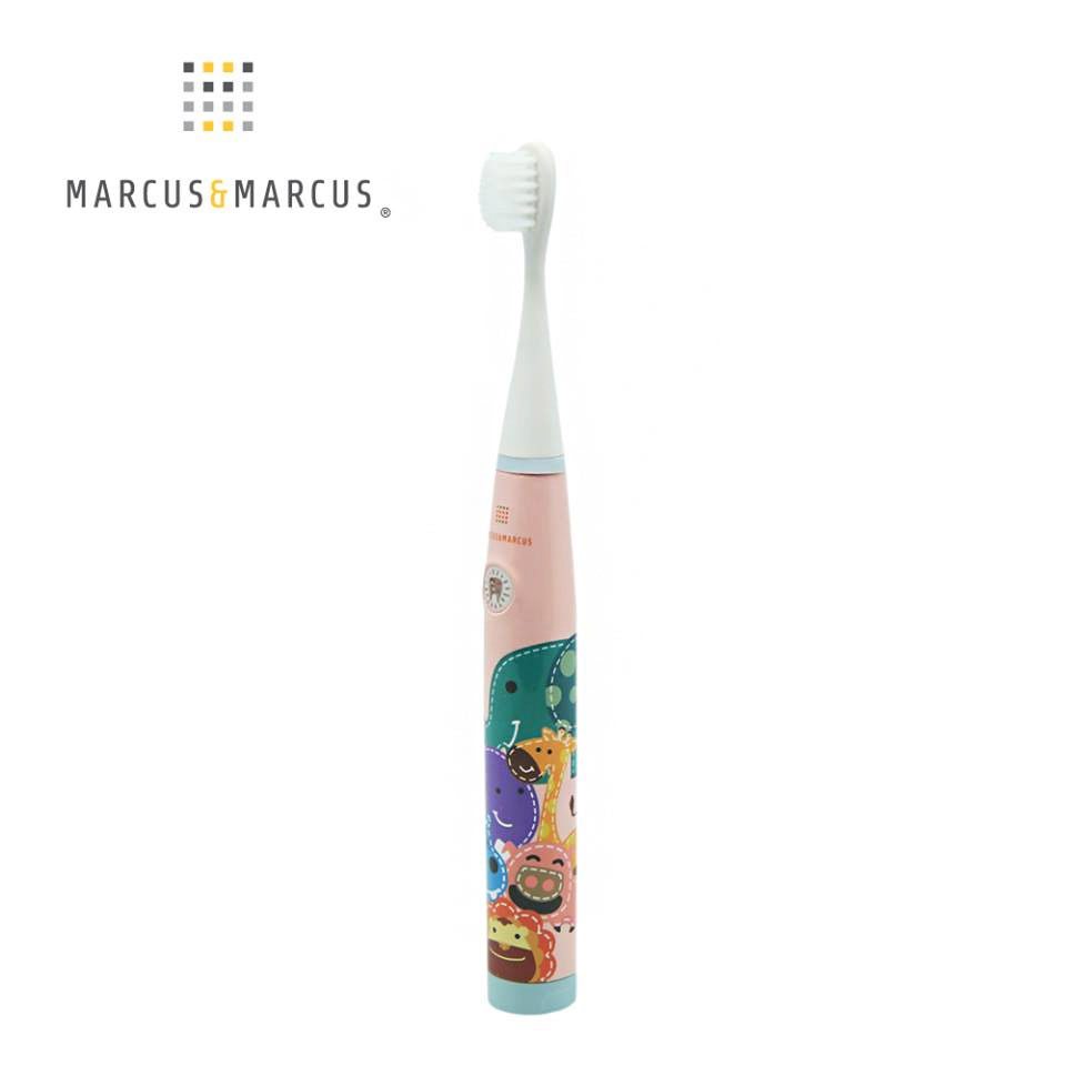 【加拿大 Marcus & Marcus】兒童音波電動牙刷-玫瑰粉