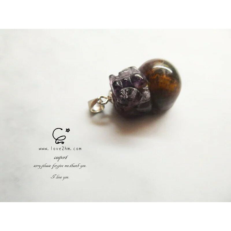 23極光-豼貅 7714/23極光/晶石鍊墜/925純銀/ [晶晶工坊-love2hm] 4