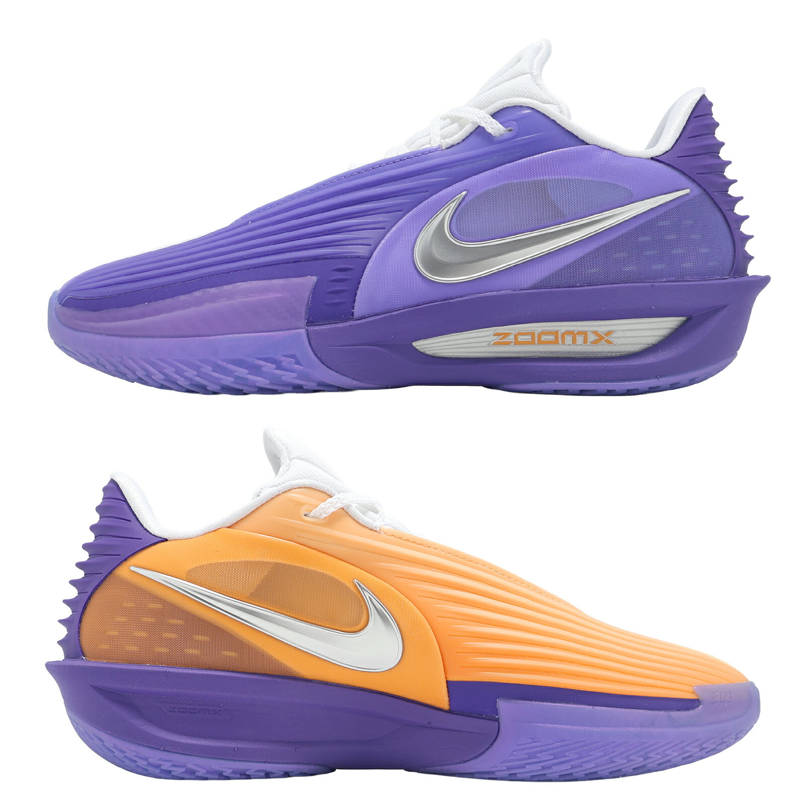 Nike 籃球鞋 G.T. Cut 3 Turbo EP 男鞋 Phoenix Suns 鳳凰城太陽隊 紫 橘 HV9919-800