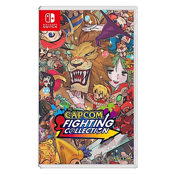 ●秋葉電玩● NS CAPCOM 格鬥遊戲合輯 Capcom Fighting Collection