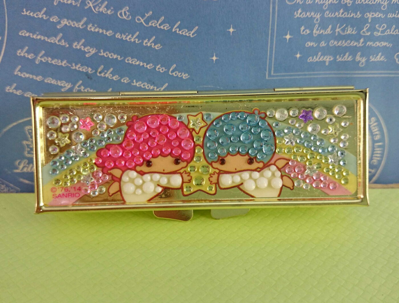 【震撼精品百貨】Little Twin Stars KiKi&LaLa 雙子星小天使 印章盒 震撼日式精品百貨
