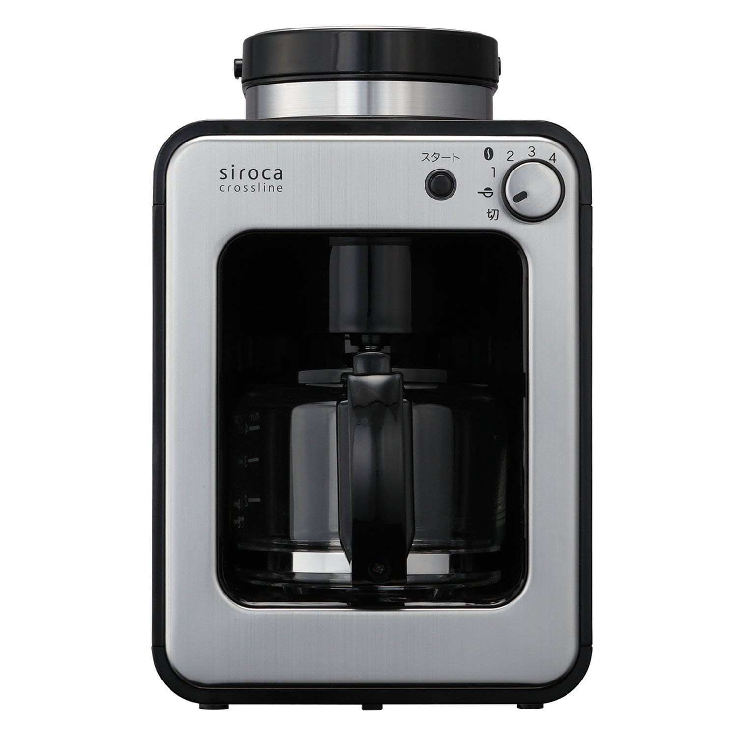 日本公司貨Siroca自動研磨咖啡機SC-A121 玻璃壺SIROCA 日本必買代購