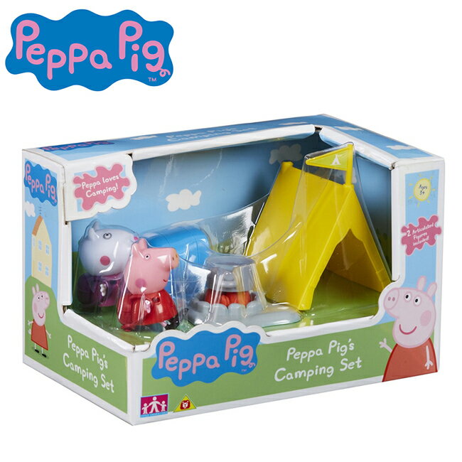 【日本正版】佩佩豬 戶外露營組 家家酒 玩具 Peppa Pig 粉紅豬小妹